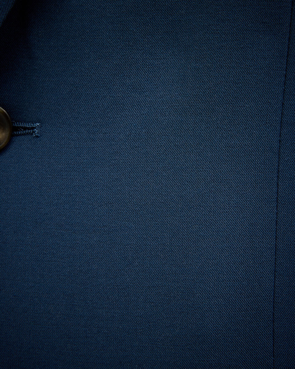 Single Breasted Tailored Jacket, Steel Blue, hi-res